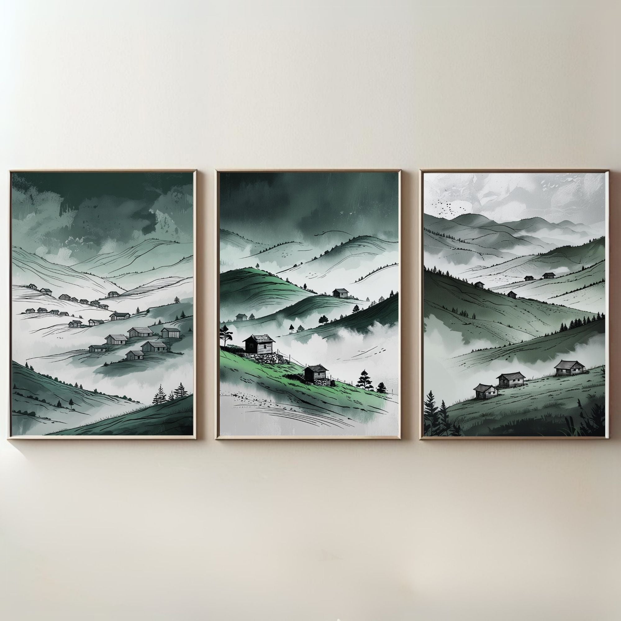 Triple Wall Art