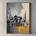 Hagia Sophia Wall Art Printable, Istanbul Mosque Poster, Ottoman Architecture Decor, Historic Landmark Print, Digital Download Print