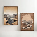Grand Canyon Wall Art Set of 2 Desert Landscape Printable Decor